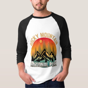 T-shirt Parc national des Rocheuses