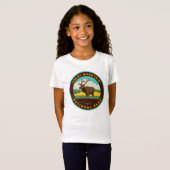 T-Shirt Parc national des Rocheuses (Devant entier)