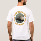 T-shirt Parc national des Rocheuses (Dos)