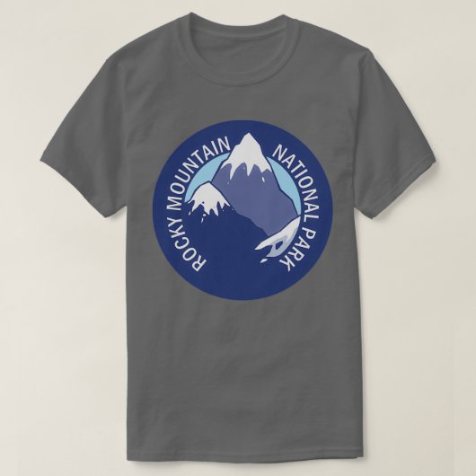 T-shirt Parc national des Rocheuses 2 (Design devant)