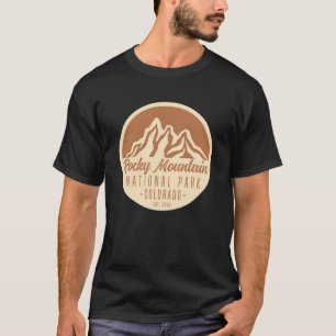T-shirt Parc national des Rocheuses Colorado