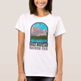 T-shirt Parc national des Rocheuses Colorado Bear Lake T-