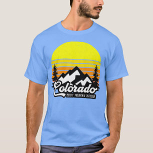 T-shirt Parc national des Rocheuses du Colorado