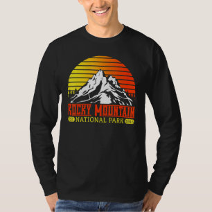 T-shirt Parc national des Rocheuses Souvenirs Colorado B
