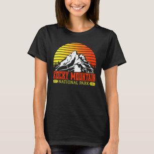 T-shirt Parc national des Rocheuses Souvenirs Colorado B