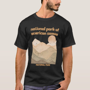T-shirt Parc National Des Samoa Américaines Lover Visiteur