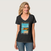 T-shirt Parc national des Tortugas à sec Floride Fort Jeff (Devant entier)