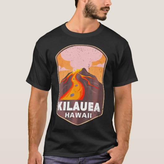 T-shirt Parc national des volcans de Kilauea Hawaii Volcan (Devant)