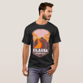 T-shirt Parc national des volcans de Kilauea Hawaii Volcan (Devant entier)