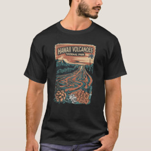 T-shirt Parc national des volcans d'Hawaii