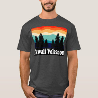 T-shirt Parc national des volcans d'Hawaii Hawaii