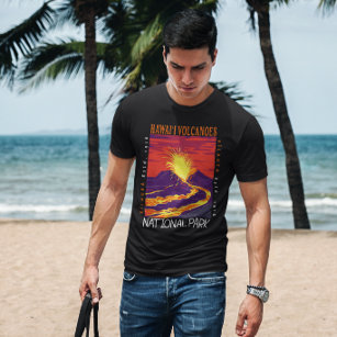 T-shirt Parc national des volcans d'Hawaii Vintage perturb