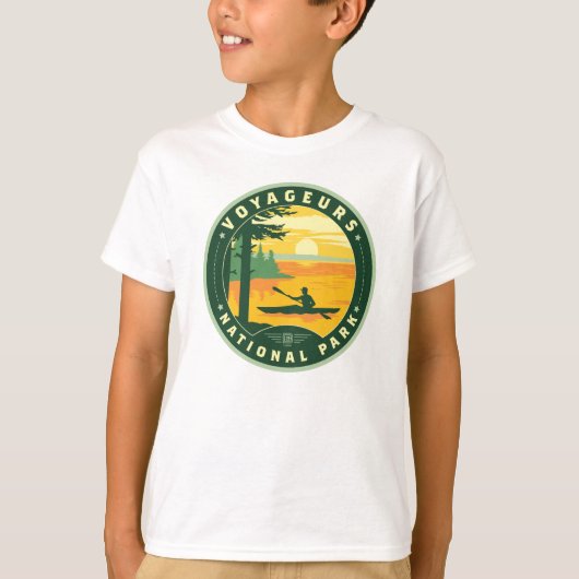 T-shirt Parc national des Voyageurs (Devant)