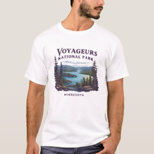 T-shirt Parc national des Voyageurs Minnesota Graphisme