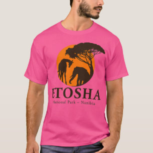 T-shirt Parc national d'Etosha Namibie