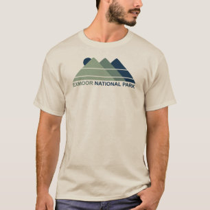 T-shirt Parc national d'Exmoor Soleil de montagne