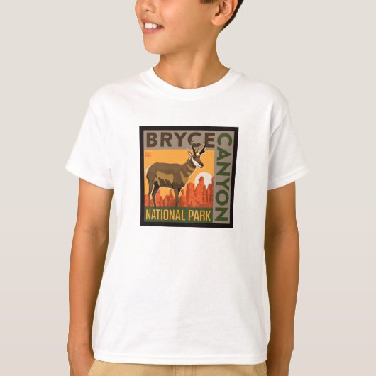 T-shirt Parc national du Bryce Canyon | Utah (Devant)