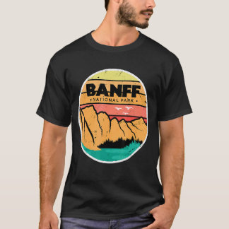 T-shirt Parc national du Canada Montagnes de l'Alberta Ban