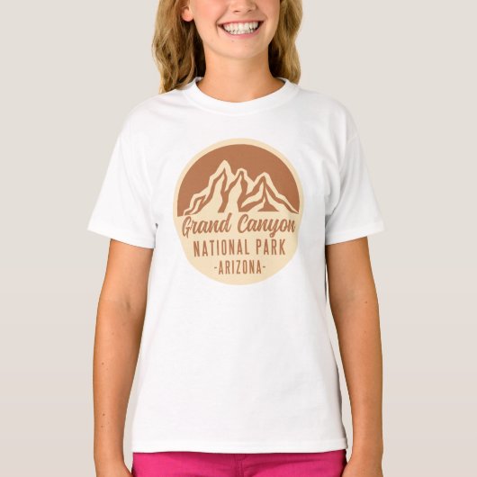 T-shirt Parc national du Grand Canyon Arizona (Devant)
