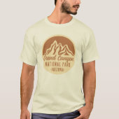 T-shirt Parc national du Grand Canyon Arizona (Devant)