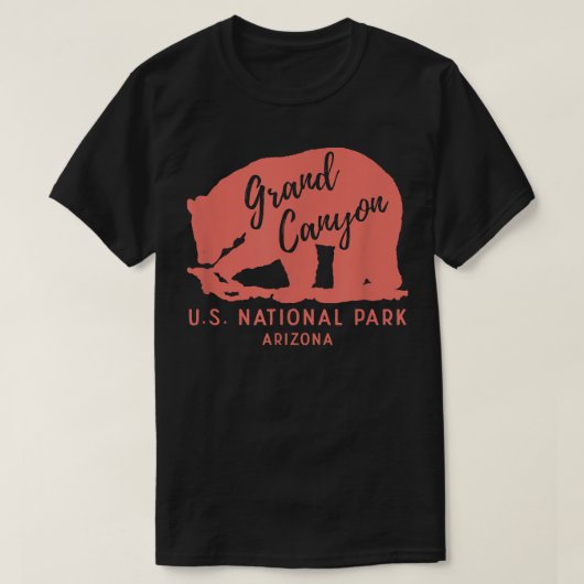 T-shirt Parc national du Grand Canyon Bear XO4U Original (Design devant)