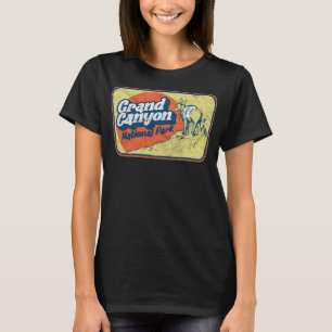T-shirt Parc national du Grand Canyon de Mule vintage Donk