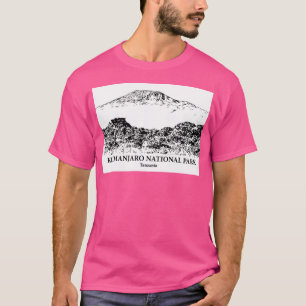 T-shirt Parc national du Kilimandjaro - Tanzanie