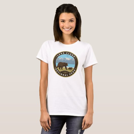 T-shirt Parc national du lac Clark (Devant entier)