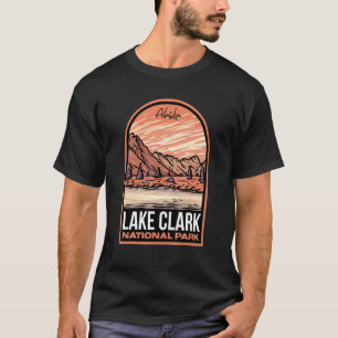 T-shirt Parc national du lac Clark Alaska