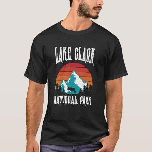 T-shirt Parc national du lac Clark Vacances (Devant)