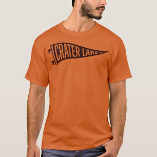 T-shirt Parc national du lac Crater Pennant Brown