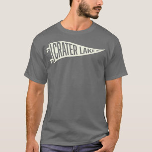 T-shirt Parc national du lac Crater Pennant Tan