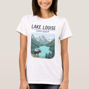 T-shirt Parc national du lac Louise Alberta Canada Mignon 