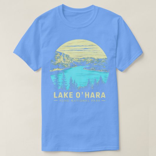 T-shirt Parc national du LAC O HARA Yoho (Design devant)