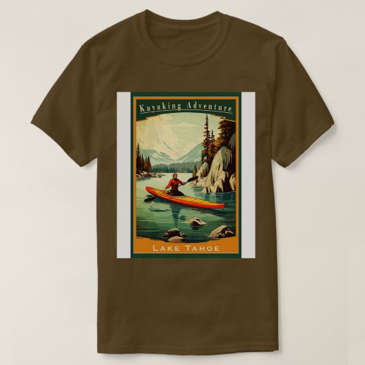 T-shirt Parc national du lac Tahoe 8 (Design devant)
