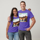 T-shirt Parc national du loup (Unisexe)