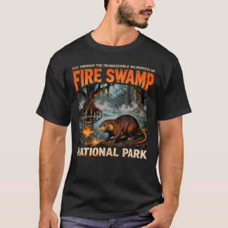 T-shirt Parc national du marais de feu Castor Faune