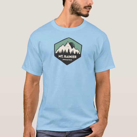T-shirt Parc national du Mont-Rainier (Devant)