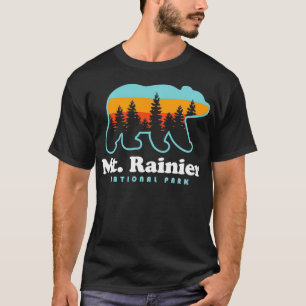 T-shirt Parc national du Mont Rainier Randonnées à Washing