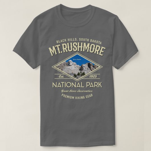 T-shirt Parc national du Mont Rushmore 2 Classic (Design devant)