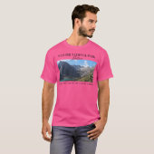 T-shirt Parc national du randonnée Glacier Montana Graphic (Devant entier)