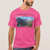 T-shirt Parc national du randonnée Glacier Montana Graphic (Devant)