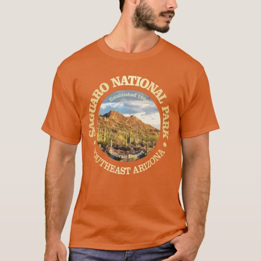 T-shirt Parc national du Saguaro (NP2) (Devant)