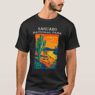 T-shirt Parc national du Saguaro Tucson Arizona Camping Ra