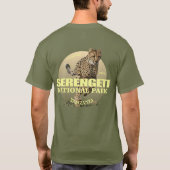 T-shirt Parc national du Serengeti (Cheetah) T.N.-O. (Dos)
