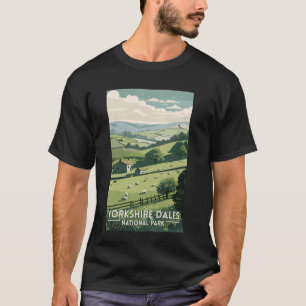 T-shirt Parc national du Yorkshire Dales Angleterre Malham