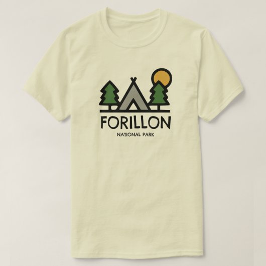T-shirt Parc national Forillon (Design devant)