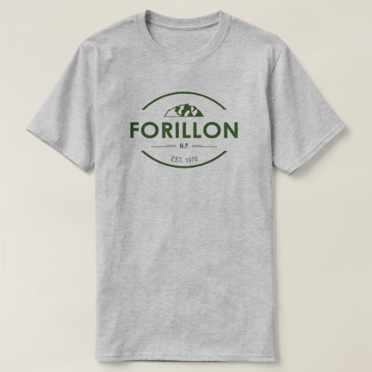 T-shirt Parc national Forillon (Design devant)
