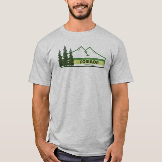 T-shirt Parc national Forillon Grandes vertes (Devant)