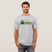 T-shirt Parc national Forillon Grandes vertes (Devant entier)